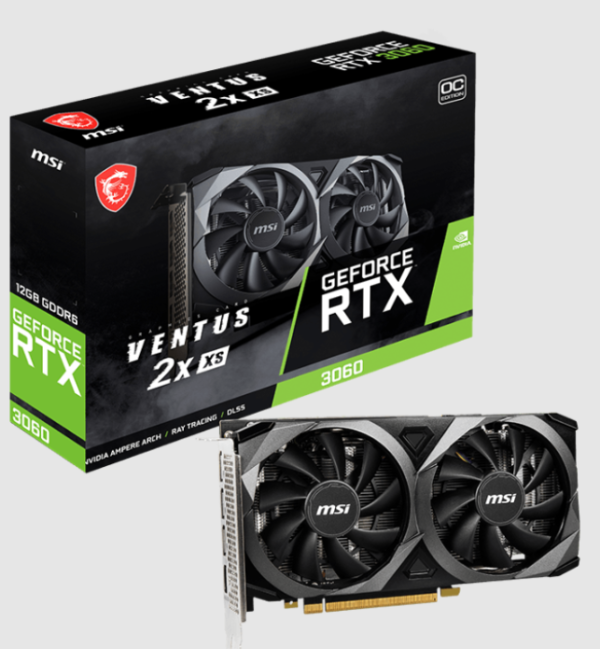 MSI GEFORCE RTX 3060 VENTUS 2X 12G OC