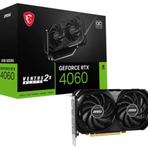 MSI GEFORCE RTX 4060 VENTUS 2X BLACK 8GB OC