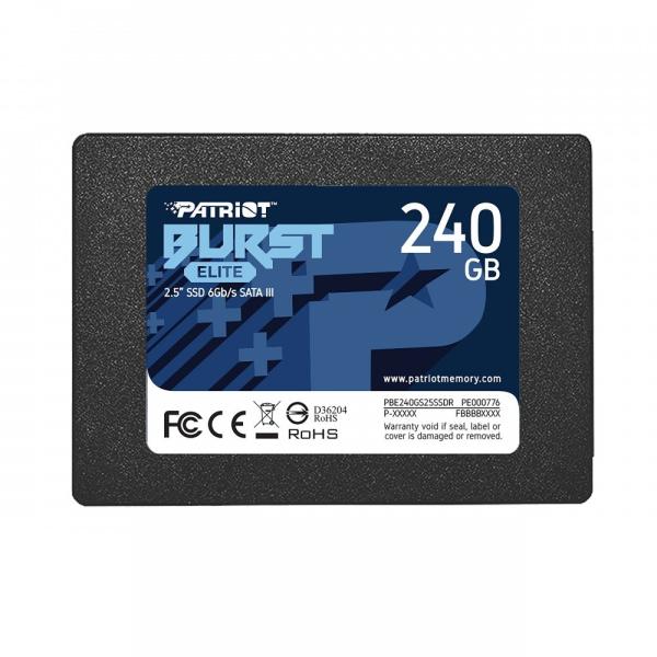 HD interno solido 240GB Patriot burst elite 2.5 pulg. PBE240GS25SSDR
