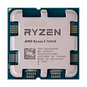 Procesador AMD Ryzen 5 7600X 7MA Gen 5.3 GHz AM5 100-100000593WOF