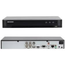 Grabadora DVR para camaras de vigilancia Hikvision 4-CH ANALOG.4-CH IP. 8MP/5MP/4MP/1080P/720P. 1 SATA interface. AcuSense human/vehiculo. H.265 pro+. 4 AUDIO?4/1 alarm i/o +sonido IDS-7204HUHI-M1/S 3