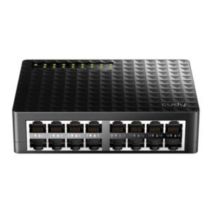 Switch cudy FS1016D 1.0 16 puertos RJ45 10/100 Mbps no administrable