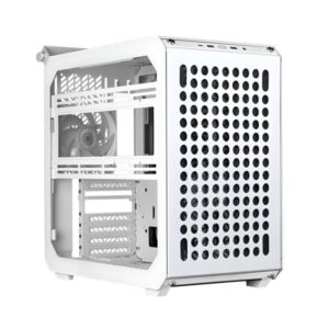 Case Cooler Master qube 500 flatpack edition mid tower ventilador 1 de 120MM con vidrio y malla lateral Q500-WGNN-S00