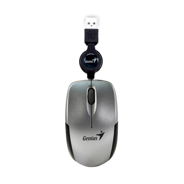 Mouse genius RS2 micro traveler V2 alámbrico USB 1200 DPI 31010125102