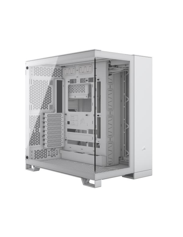 Case Gaming RGB Corsair 6500X mid tower sin ventilación incluida CC-9011258-WW