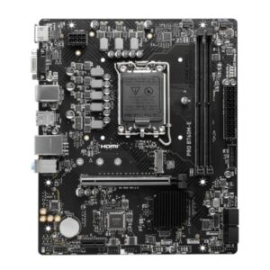 Tarjeta madre MSI Pro B760M-E DDR5 LGA 1700 m-atx 911-7D48-048 negro