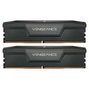 Memoria RAM PC 16GB (2×8GB) Corsair CMK16GX5M2B5200C40 DDR5 5200 MHz CL40 1.25 v vengeance. xmp 3.0 negro dimm 288 pines