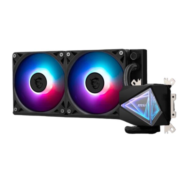 Enfriamiento liquido RGB MSI mag coreliquid I240 AIO 240MM 306-7ZW7A12-C24