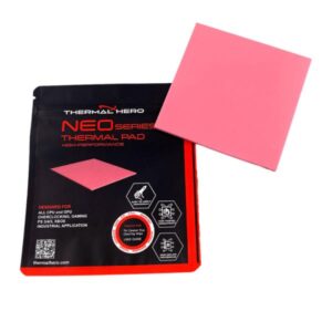 Parche térmico thermal hero neo pad 13W/M k 2.0MM CPU/GPU 100X100MM TH-412120