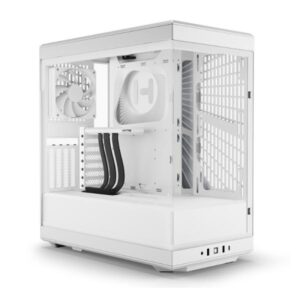 Case Gaming hyte Y40 mid tower ventiladores 2 de 120MM con vidrio lateral y frontal CS-HYTE-Y40-WW