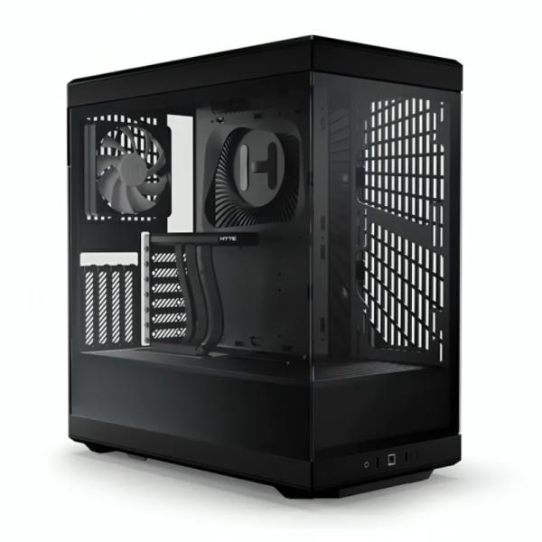 Case Gaming hyte Y40 mid tower ventiladores 2 de 120MM con vidrio lateral y frontal CS-HYTE-Y40-B