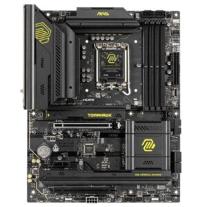 Tarjeta madre MSI mag B860 tomahawk WiFi LGA1851 ATX DDR5 911-7E39-001 negro