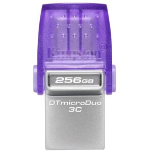 Memoria USB 256GB Kingston DataTraveler micro duo 3C USB-A / USB-C 3.2 Gen 1 DTDUO3CG3/256GB
