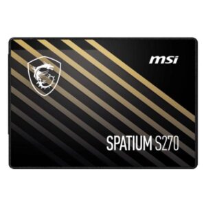 HD interno solido 960GB MSI spatium S270 2.5 pulg. SATA iii 500MB/S / 450MB/S S78-440P130-P83