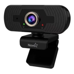 Cámara web Nova AWM12002002C 1080P Full HD USB 2.0 con microfono incluido