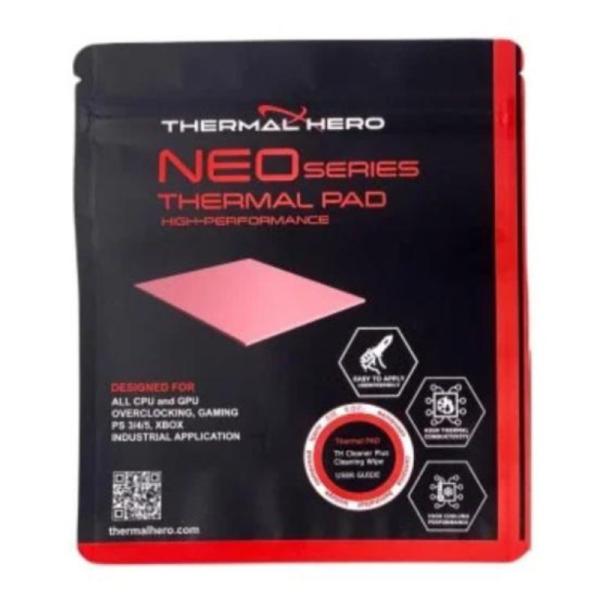Parche térmico thermal hero neo pad edicion overclock 13W/M k 1.0MM CPU/GPU 100x100MM TH-412110-OC