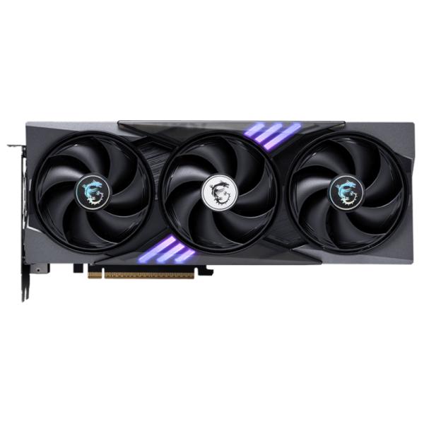 Tarjeta de video MSI GeForce RTX 5060 8G Gaming trio OC GDDR7 2640 MHz 912-V537-021 negro