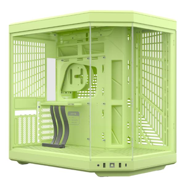 Case Gaming hyte Y70 mid tower sin ventilación incluida con vidrio frontal y lateral CS-HYTE-Y70-MM