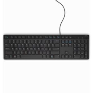 Teclado standard Dell KB216 membrana alámbrico USB inglés KB216-BK-US