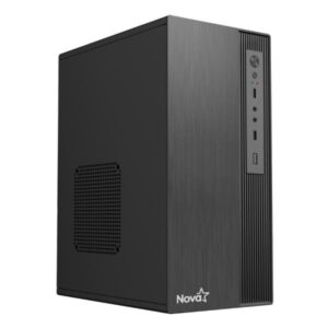 Case Nova CM04Z9RA001C mini tower sin ventilación incluida sin fuente de poder incluida