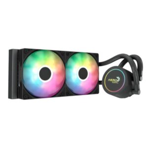 Enfriamiento liquido RGB Aerocool abyss L240R AIO 240MM LGA115X-1851/ AM5/AM4 ACLA-AB24117.11