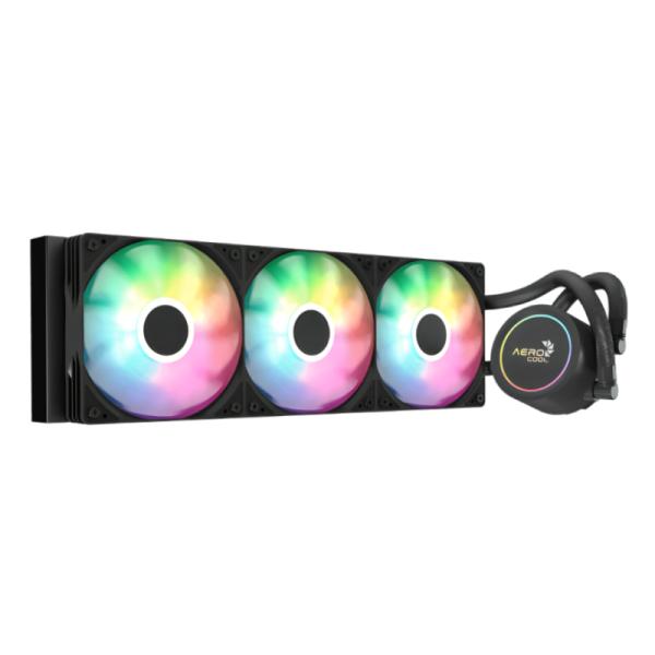 Enfriamiento liquido RGB Aerocool abyss L360R AIO 360MM LGA115X-1851/ AM5/AM4 ACLA-AB36117.11