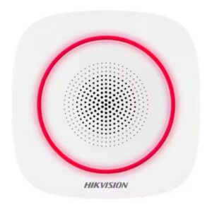 Sirena interna inalámbrica Hikvision DS-PS1-I-WB(B)/RED 433 MHz 90-110 db 302402667