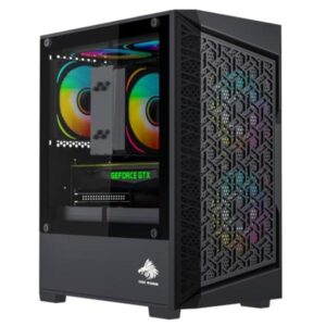 Case eagle warrior CG09J2RA001C mini tower sin ventilación incluida con panel lateral