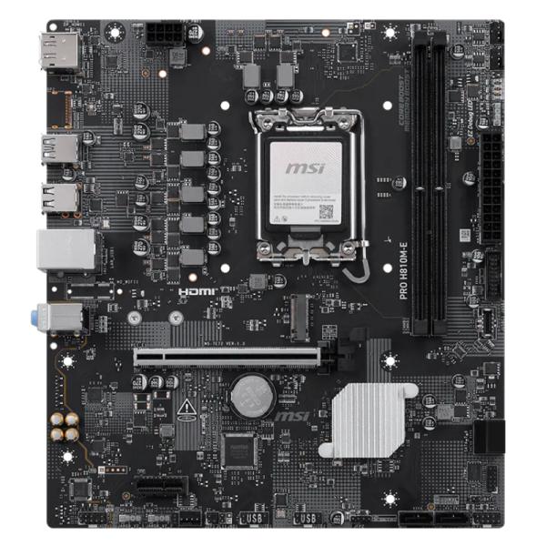 Tarjeta madre MSI Pro H810M-E LGA 1851 matx DDR5 911-7E72-002