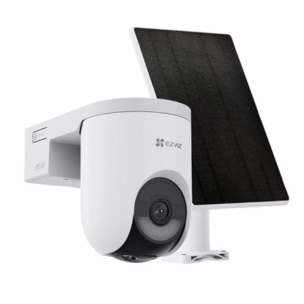 Cámara pt 4G solar EZVIZ CS-HB8c/SP-R100(4MP,W4GA)(AM-STD)(Kit) 2K+ H.265/H.264/WIFI/4G 4MM 15M IR audio bidireccional con panel 303103698