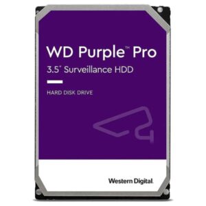 HD interno 6TB western digital purple WD64PURZ SATA iii GB/s 5400 rpm cache 256 MB optimizado para videovigilancia
