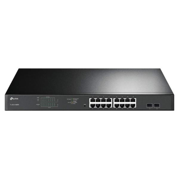 Switch TP-Link TL-SG1218MPE 16 puertos Gigabit poe+ + 2 puertos SFP easy smart managed administrable