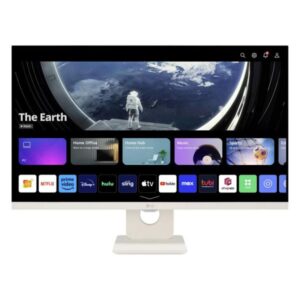 Monitor 27 pulg. LG 27SR50F-W 1920 x 1080 5MS 50/60HzHz HDMI USB FHD IPS with webos smart