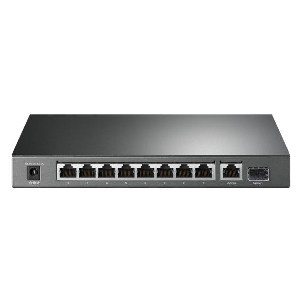 Switch TP-Link TL-SG1210P(UN) 9 puertos RJ45 Gigabit / 1 puerto SFP 10/100/1000 Mbps no administrable