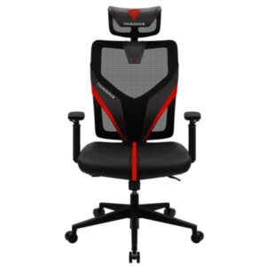 Silla Gaming ergonómica THUNDERX3 YAMA1 malla con cuero sintético TEGC-3030001.R1