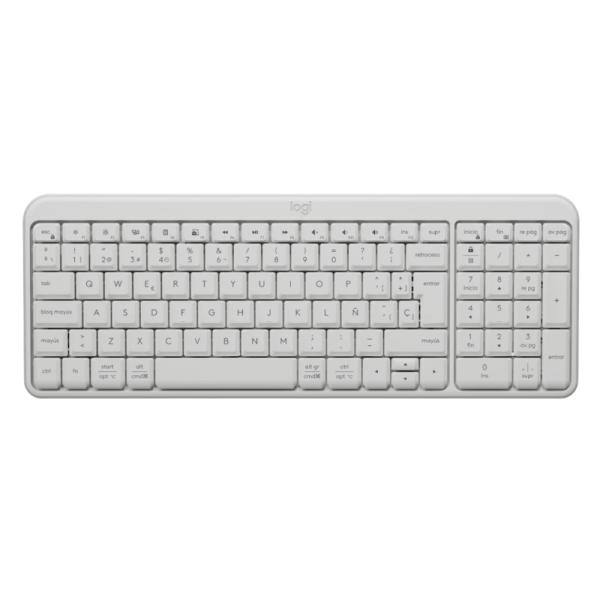Teclado Logitech K250 compact membrana inalámbrico Bluetooth español 920-013446