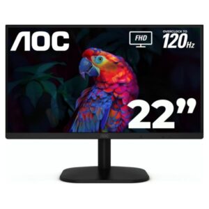 Monitor AOC 22B35HM23 22 pulg. plano 1920X1080 FHD 120 hz VA adaptive sync HDMI VGA