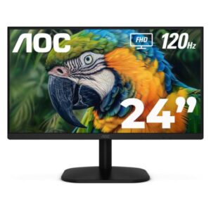 Monitor AOC 24B35H3 24 pulg. plano 1920X1080 FHD 120 hz IPS adaptive sync HDMI VGA