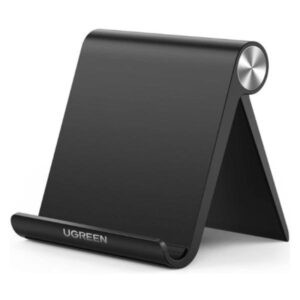 SOPORTE DE ESCRITORIO UGREEN LP115 PARA TELEFONO / TABLET PLEGABLE MULTIÁNGULO COMPATIBLE 4 PULG A 12.9 PULG 50748