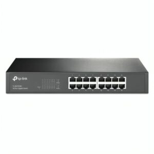 SWITCH TP LINK TL-SG1016D 16 PUERTOS GIGABIT 10/100/1000 MBPS NO ADMINISTRABLE