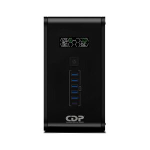 UPS CDP R-SMART1010 1000VA 500W 0X NEMA 5-15R, NEMA 5-15P, USB, RJ45, COAXIAL 6 PUERTOS USB DE CARGA