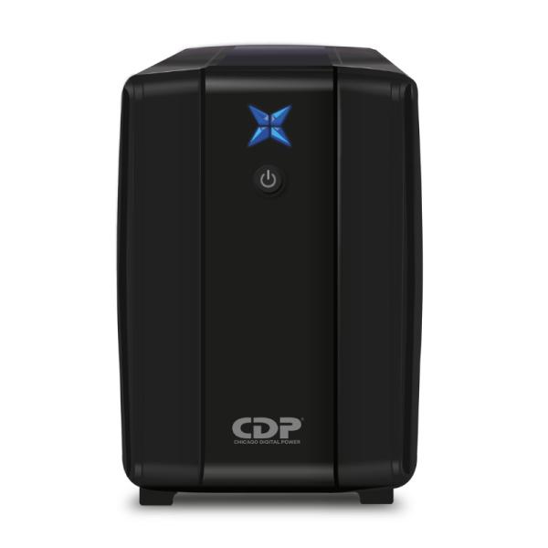 UPS CDP R-UPR758 750VA 375W UPS linea interactiva 120VAC AVR 8 tomas