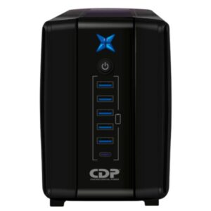UPS CDP R-UPR1008 1000VA 500W UPS linea interactiva 120VAC AVR 8 tomas